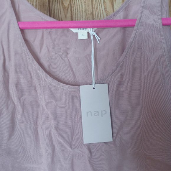 nap rayon wide leg caramel set tan color - Picture 3 of 5